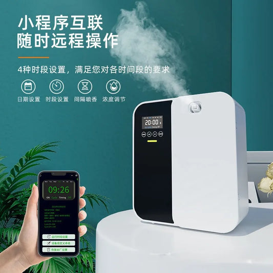 Aromatherapy Diffuser Automatic Fragrance Dispenser Home & Hotel Use Deodorizing Essential Oil Diffuser Mobile Control