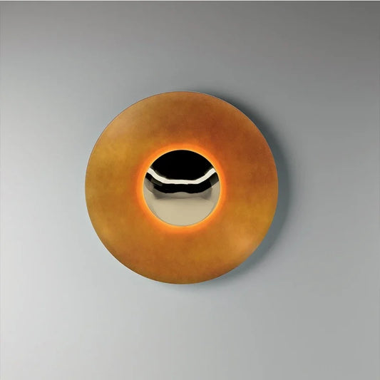 Colorful Round Wall Lamp Living Room Bedside LED Sconce Light Bedroom Loft Nordic Laos Designer Home Indoor Decor Wall Lighting