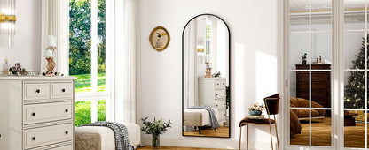 26" x 71" Full Length Mirror - Aluminum Alloy Frame Full Body Mirror - Extra Large Floor Mirrors for Bedroom, Living Room
