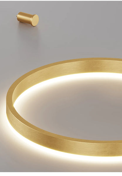 Modern Led Ceiling Chandelier Circular Ring Chandelier Living Bedroom Dining Room Lighting Home Indoor Lighting Decor Chandelier