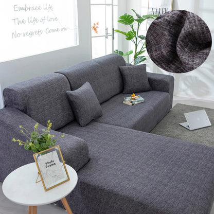 new style printed L shape sofa covers for living room sofa protector anti-dust elastic stretch covers for corner sofa cover