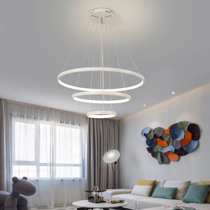 Modern Led Chandeliers Villa Living Bedroom restaurant Wrought Iron Ceiling Chandelier Home Indoor Lighting Decor Pendant Lights