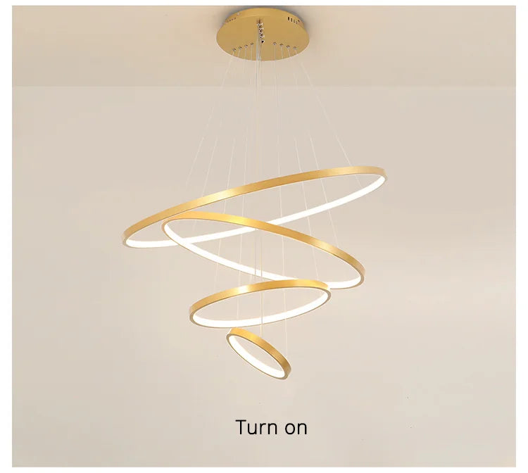 Modern Led Chandeliers Villa Living Bedroom restaurant Wrought Iron Ceiling Chandelier Home Indoor Lighting Decor Pendant Lights