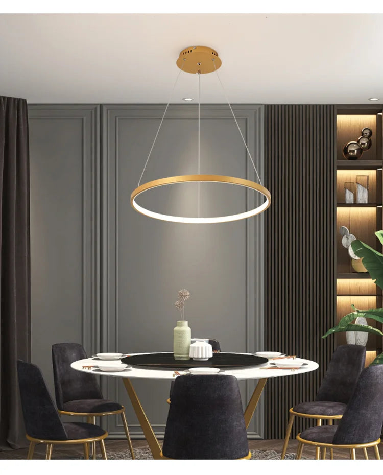 Modern Led Chandeliers Villa Living Bedroom restaurant Wrought Iron Ceiling Chandelier Home Indoor Lighting Decor Pendant Lights
