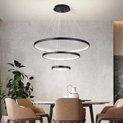 Modern Led Chandeliers Villa Living Bedroom restaurant Wrought Iron Ceiling Chandelier Home Indoor Lighting Decor Pendant Lights