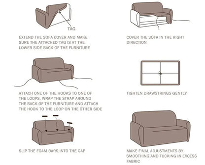 new style printed L shape sofa covers for living room sofa protector anti-dust elastic stretch covers for corner sofa cover