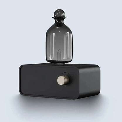 Nebulizing Essential Oil Diffusers For Aromatherapy - Battery Operated Diffuser Wood & Glass Oil Diffuser For Home Office