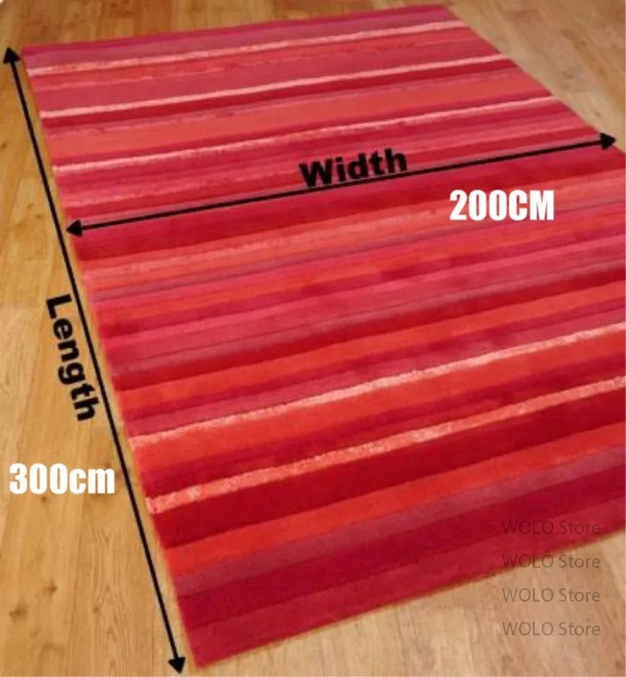 Persian-Style Floor Mat Classical Living Room Large Size Non-Slip Carpet Floor Bedroom and Living Room Lounge Rug Easy Clean
