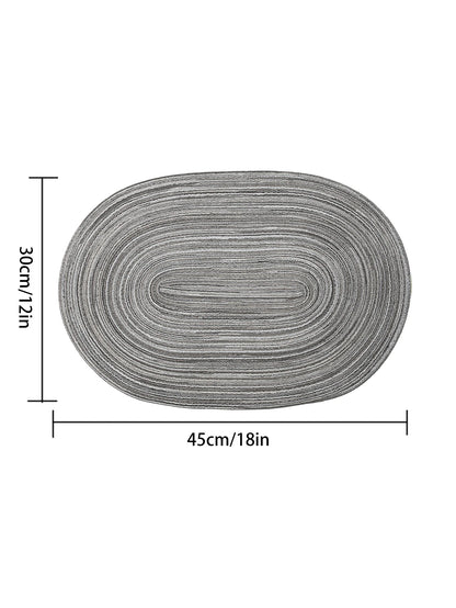 Placemats Set of 4,Heat resistant pad,Place Mat Washable Table Mats for Kitchen Dining Table Mixed Color Non-Slip Place mats