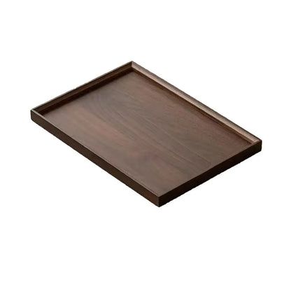 1pc Rectangular Wooden Serving Tray Dust-resistant Portable Tray Tableware Food Tray Home For Kitchen Dining Party Tea Bar Tray