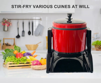 Kitchen equipment, automatic cooking machine, intelligent drum type