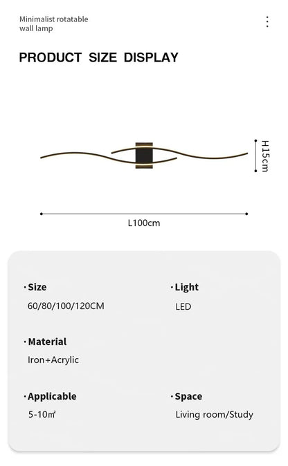 Modern LED Wall Lamps for Bedroom Bedside Wall Sconces Living Room Foyer Home Indoor Wall Lighting Fixture Interior Lamps Aisle