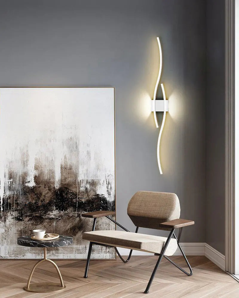 Modern LED Wall Lamps for Bedroom Bedside Wall Sconces Living Room Foyer Home Indoor Wall Lighting Fixture Interior Lamps Aisle