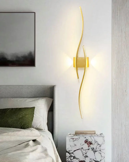 Modern LED Wall Lamps for Bedroom Bedside Wall Sconces Living Room Foyer Home Indoor Wall Lighting Fixture Interior Lamps Aisle