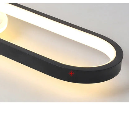 Minimalist LED Ceiling Light Long Strip Dining Room Track Spotlights Bedroom Hall Corridor Lamps for Lobby Lighting