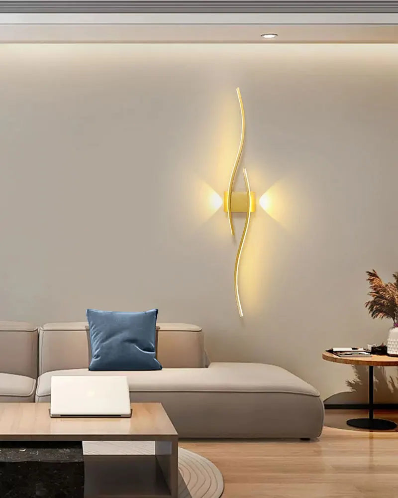 Modern LED Wall Lamps for Bedroom Bedside Wall Sconces Living Room Foyer Home Indoor Wall Lighting Fixture Interior Lamps Aisle