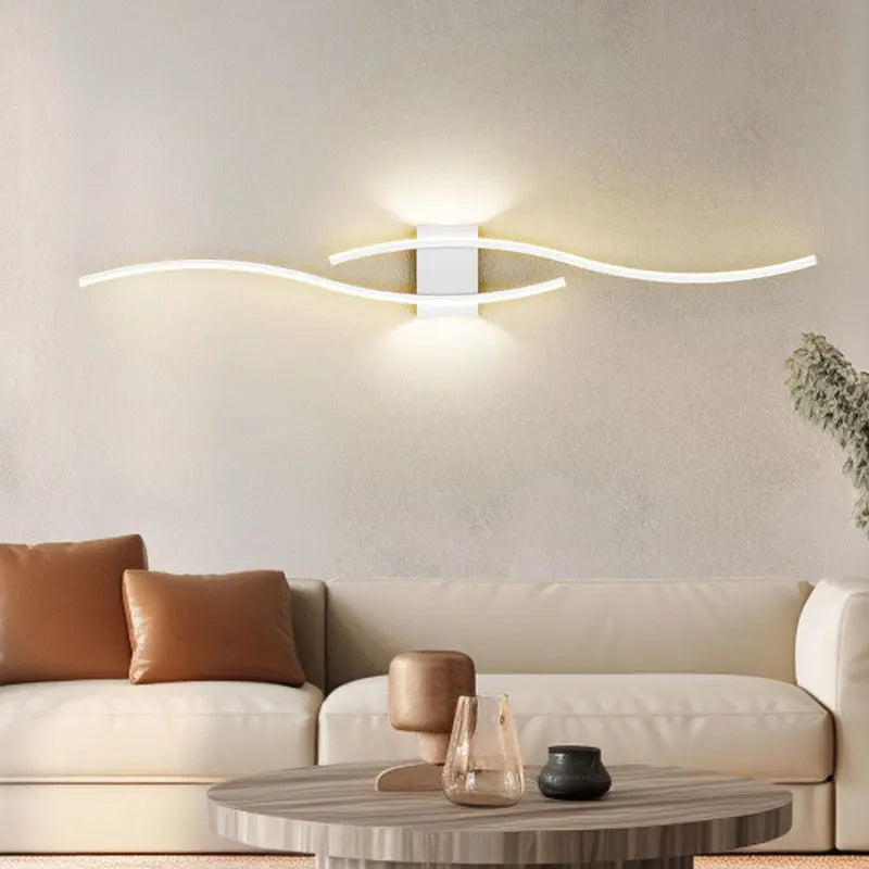 Modern LED Wall Lamps for Bedroom Bedside Wall Sconces Living Room Foyer Home Indoor Wall Lighting Fixture Interior Lamps Aisle