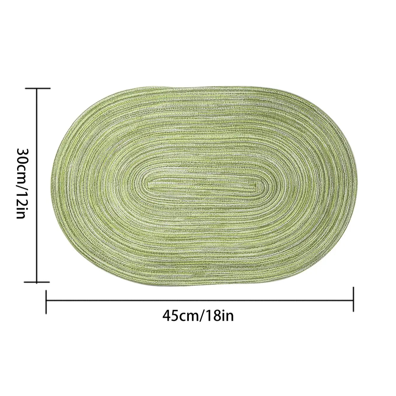 Placemats Set of 4,Heat resistant pad,Place Mat Washable Table Mats for Kitchen Dining Table Mixed Color Non-Slip Place mats
