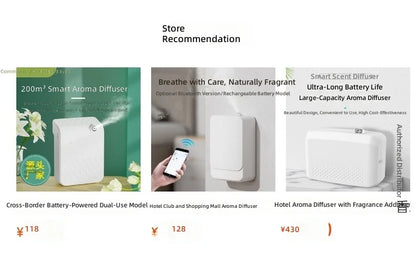 Aromatherapy Diffuser Automatic Fragrance Dispenser Home & Hotel Use Deodorizing Essential Oil Diffuser Mobile Control