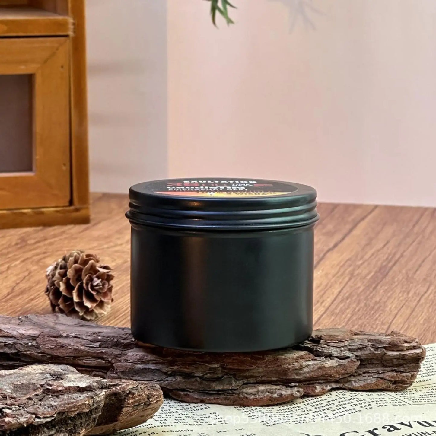 Power Outage Candles Unscented Candles with Jar 36 Hours Long Burning 3-Wick Lamp for Home Outdoor Activities Survival Fishing