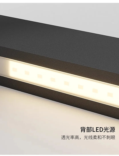 Bedroom Bedside LED Wall Lamp Atmosphere Lamp Modern And Simple Living Room Background Wall Lamp Corridor Wall Spotlight