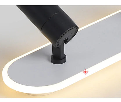 Minimalist LED Ceiling Light Long Strip Dining Room Track Spotlights Bedroom Hall Corridor Lamps for Lobby Lighting